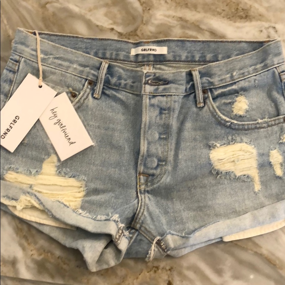 NWT GRLFRND shorts size 25